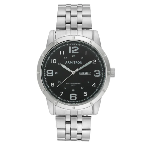 Armitron Reloj de Hombre de Dos Tonos y Fecha Día Azul Marino