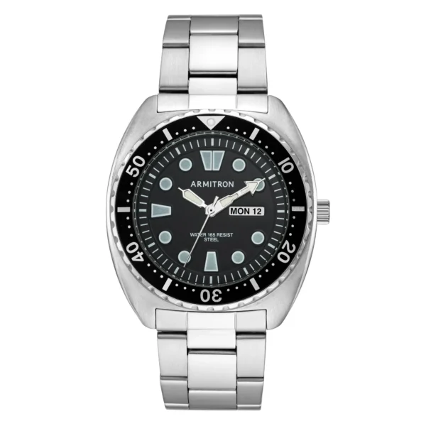 Reloj ARMITRON con Encimera de Acero Inoxidable para Hombre Watch